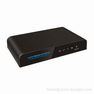 New HDMI® Extender, Over Single Fiber Optic Up to 20km with 5V/2A Power Supply